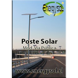 Venta de poste solar